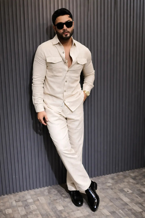Ensemble de soirée pour mariage faites main