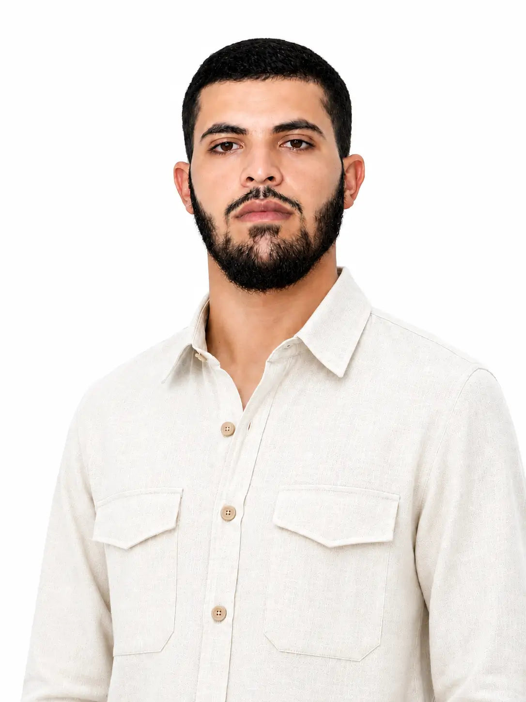 Ensemble en lin — Chemise & Pantalon"ESSOR" gazesta