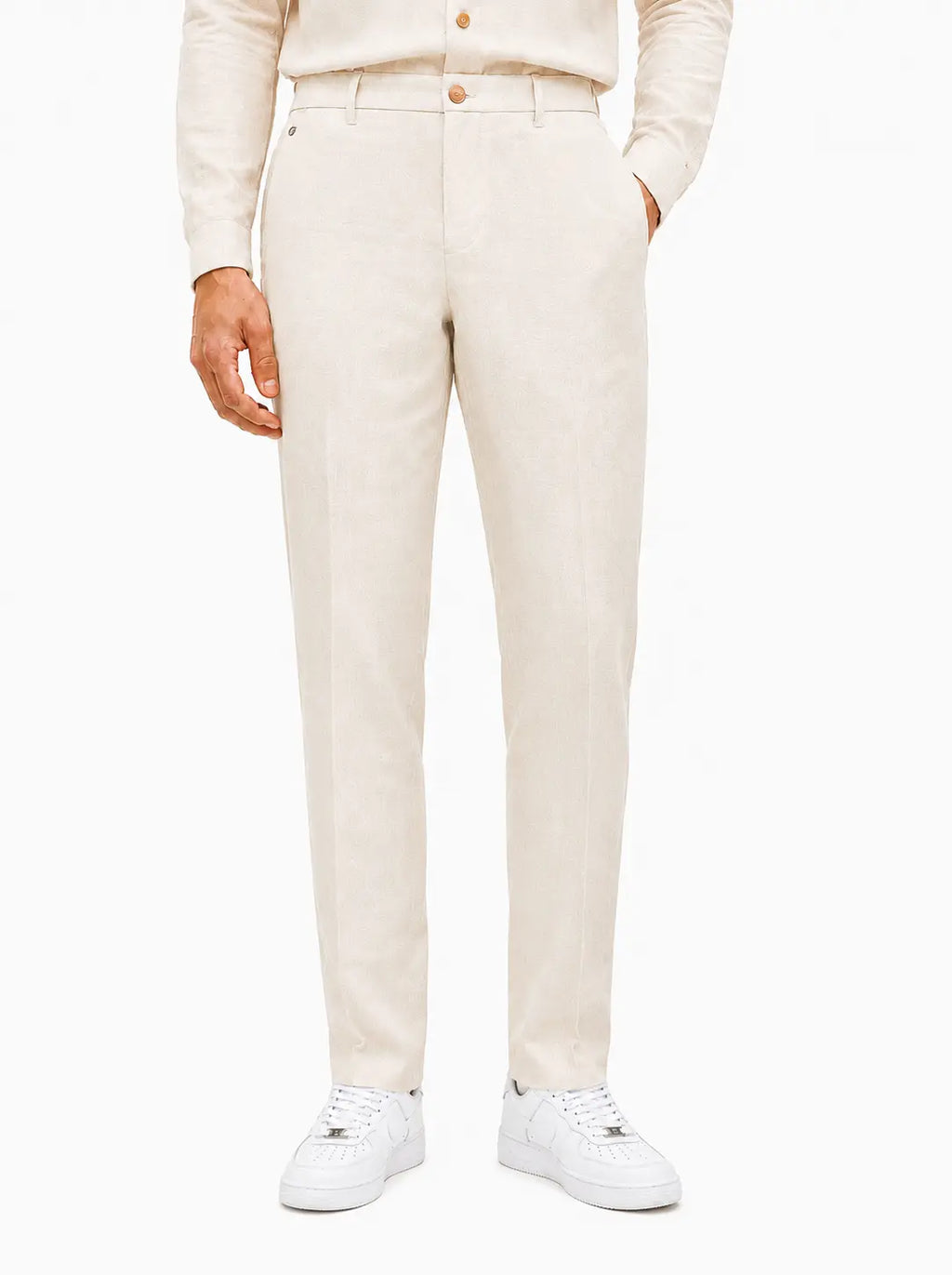 Ensemble en lin — Chemise & Pantalon"ESSOR" gazesta